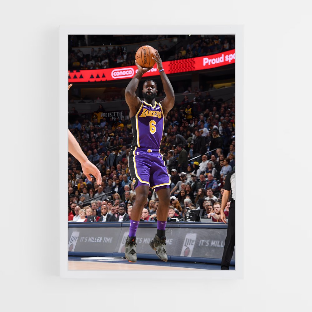 Poster Purple Dunk – affiche Basketball (vue 3)
